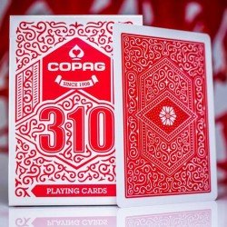 Copag 310 Playing Cards - Standard - Red