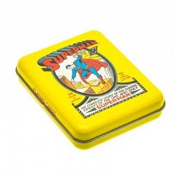 DC Super Heroes - Superman no. 1 Playing Cards - Tattoo Tin Boxes Display