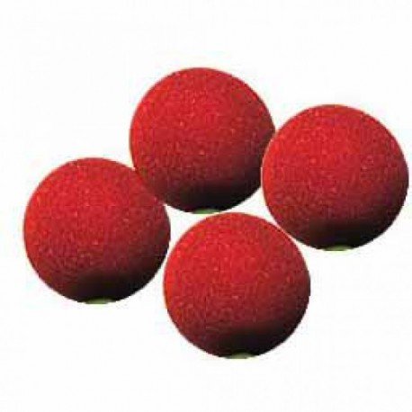 Sponge Balls Super Soft red 1.5 inches (4 balls) ΣΦΟΥΓΓΑΡΑΚΙΑ