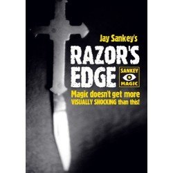 Razors Edge by Jay Sankey DVD + GIMMICK
