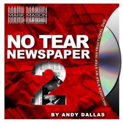 No Tear 2 by Andy Dallas and Mark Mason (DVD + Gimmicks)