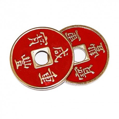 Chinese Coin with Expanded Shell