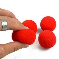 3 Magic soft Sponge Balls 4.5cm ΣΦΟΥΓΓΑΡΑΚΙΑ