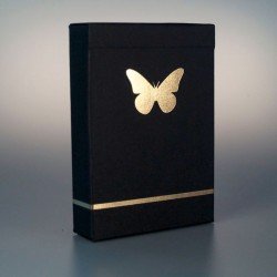 Butterfly Playing Cards Black - Silver (ΣΗΜΑΔΕΜΕΝΗ)