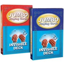 Jumbo Playing Cards - Invisible