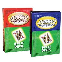 Jumbo Playing Cards - Split
