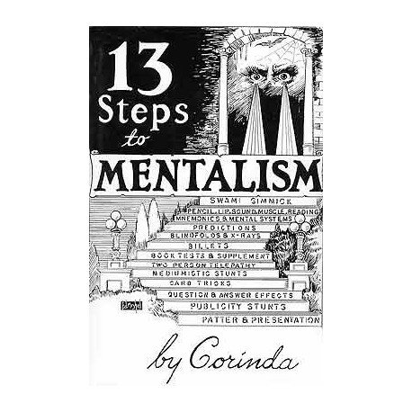 13 Steps to Mentalism by Corinda Book